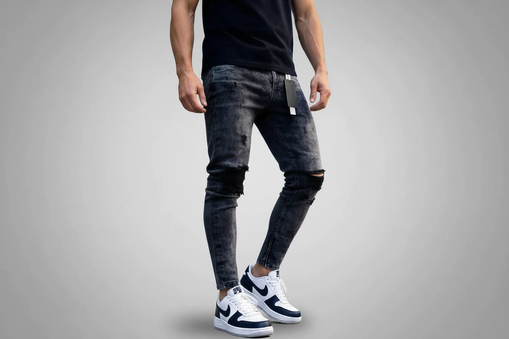 The Ripped Denim Pants