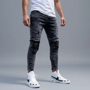 The Ripped Denim Pants