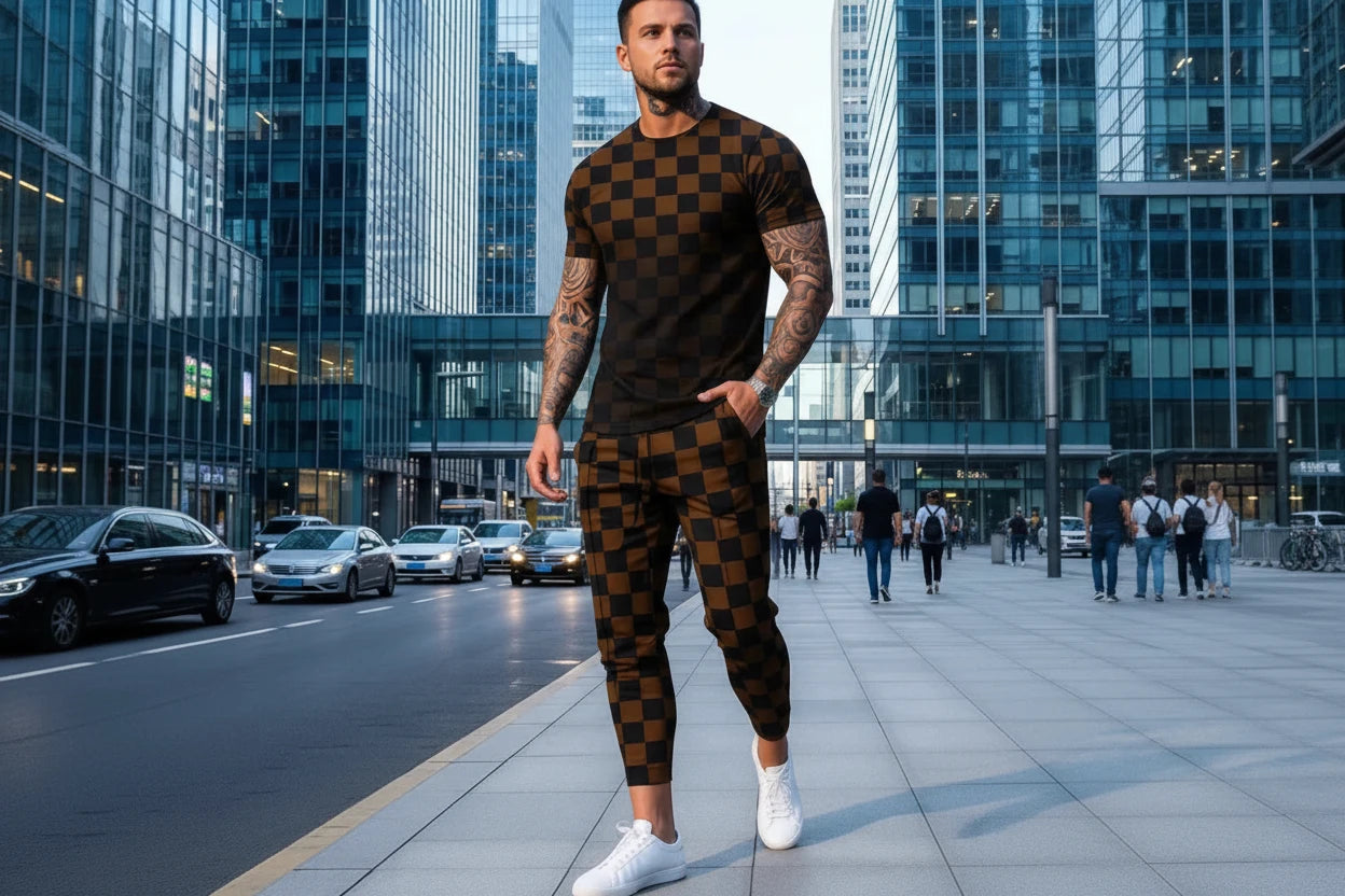 The Casual Neck Shirt & Comfort Trousers