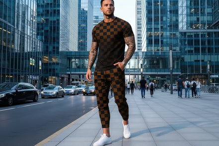The Casual Neck Shirt & Comfort Trousers
