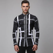 Casual Floral Long Sleeve Shirt