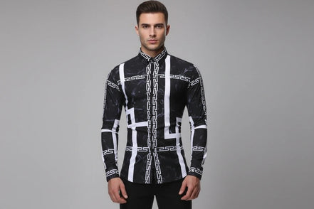 Casual Floral Long Sleeve Shirt