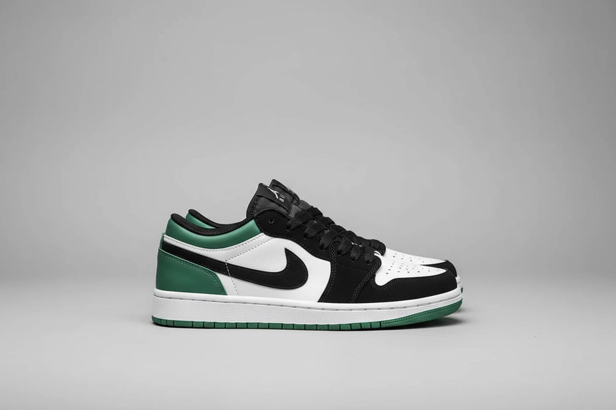 The Pure White Dunk AJ1 Low Shoes