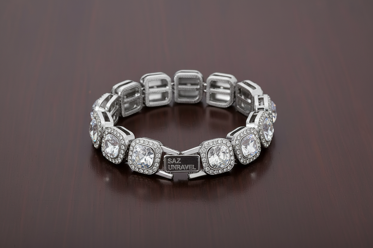 The Modern Man Diamond Bracelet