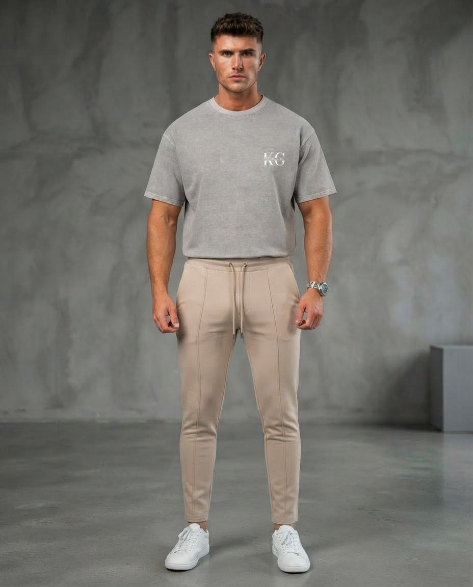 Krowngallery Oversized Shirt: I'M NOT LUCKY. I'M BUILT.