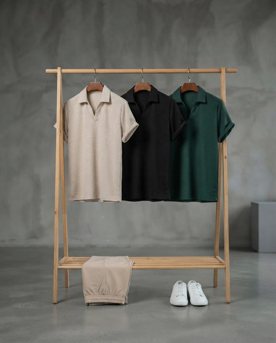 The Textured Knit Sophisticate Polo