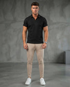 The Textured Knit Sophisticate Polo