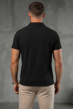 The Textured Knit Sophisticate Polo