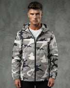 The Autumnal Camouflage Unisex Hooded Jacket