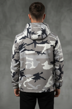 The Autumnal Camouflage Unisex Hooded Jacket