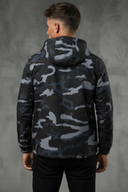 The Autumnal Camouflage Unisex Hooded Jacket