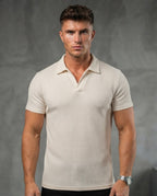 The Textured Knit Sophisticate Polo