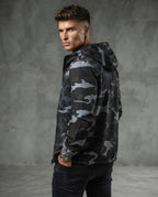 The Autumnal Camouflage Unisex Hooded Jacket
