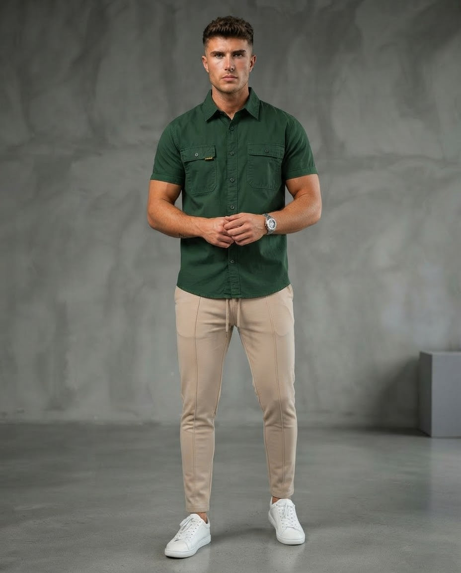 Summertime Manhattan Retro Cotton Polo