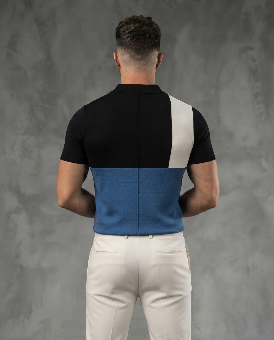 The Elegant Men's Ice Silk Slim-Fit POLO