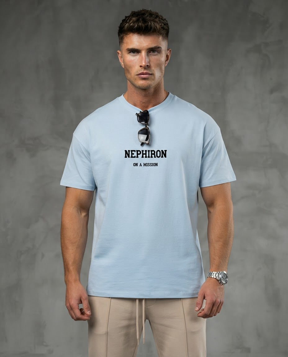 Krowngallery Oversized Shirt: Nephiron on a Mission
