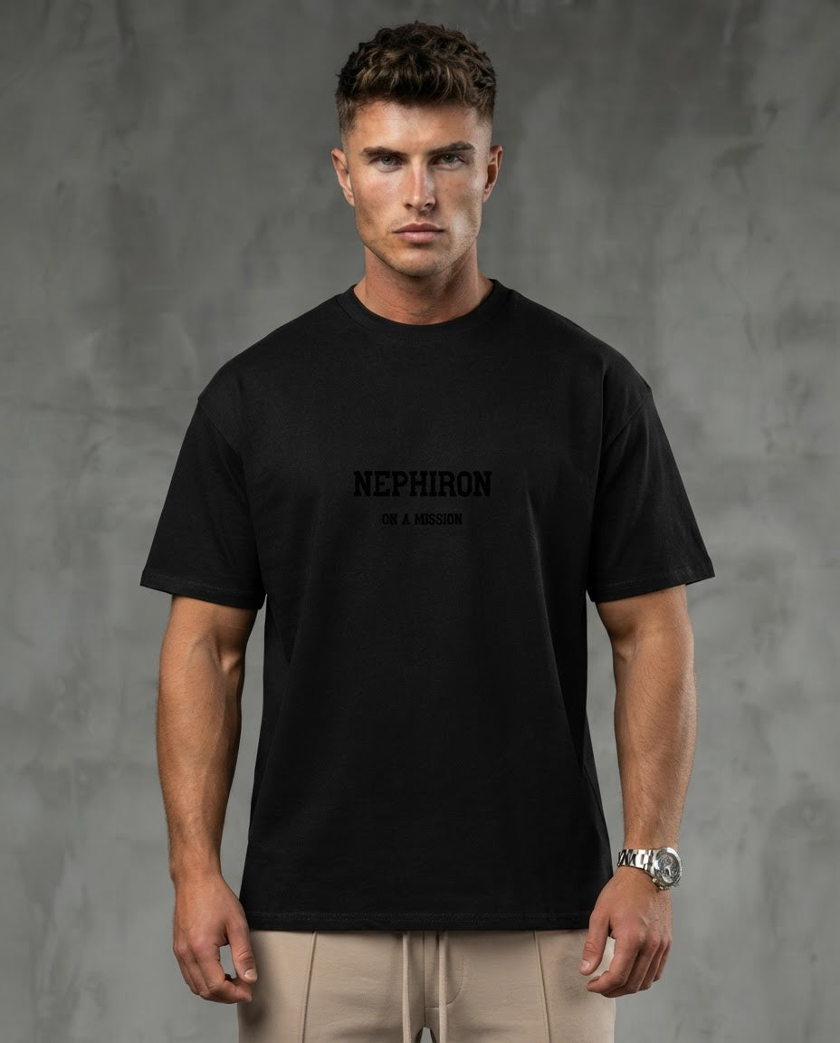 Krowngallery Oversized Shirt: Nephiron on a Mission