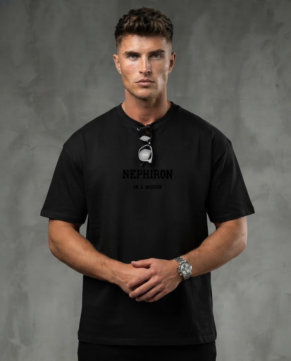 Krowngallery Oversized Shirt: Nephiron on a Mission