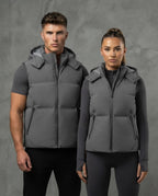 The Elegant Loose-Fit Hooded Vest