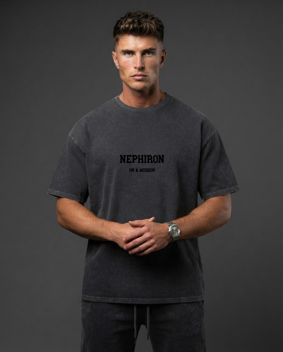 Krowngallery Oversized Shirt: Nephiron on a Mission