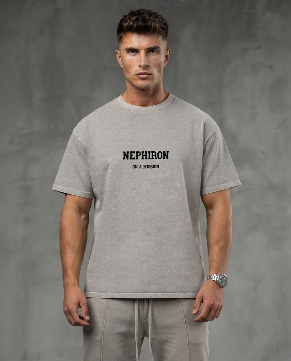 Krowngallery Oversized Shirt: Nephiron on a Mission