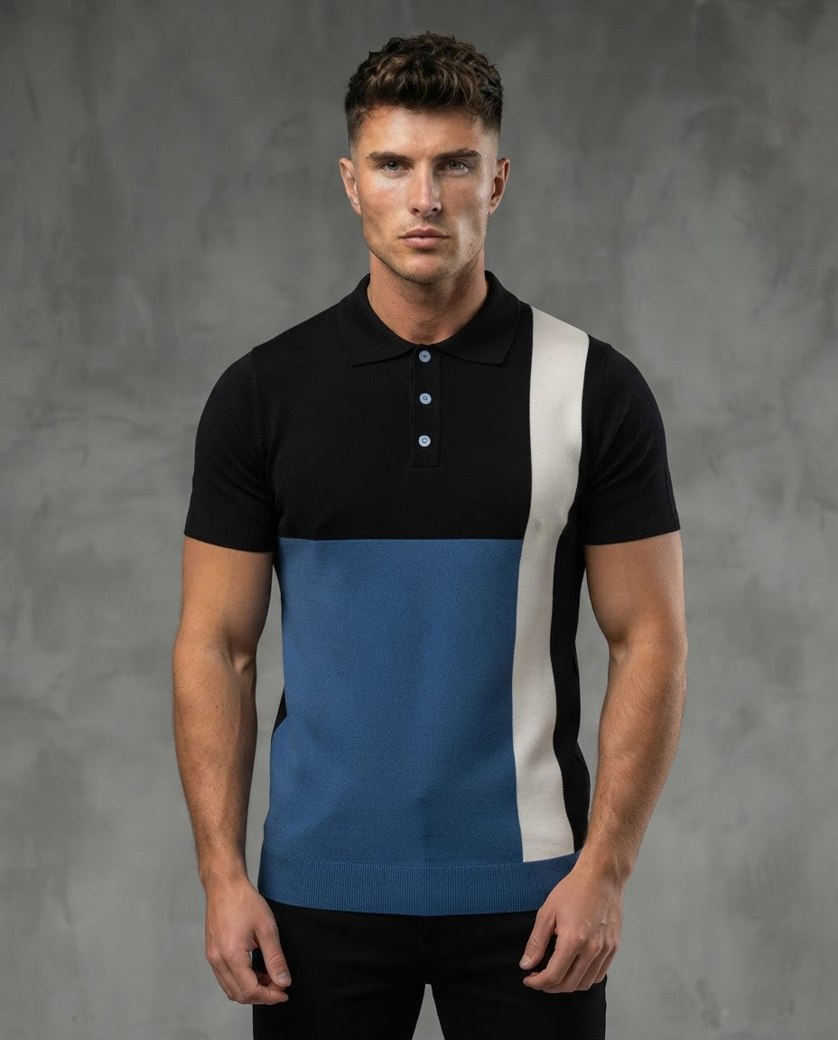 The Elegant Men's Ice Silk Slim-Fit POLO
