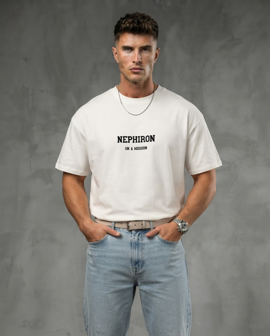 Krowngallery Oversized Shirt: Nephiron on a Mission