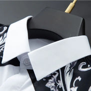 Luxury Palace Style Long Sleeve Patchwork