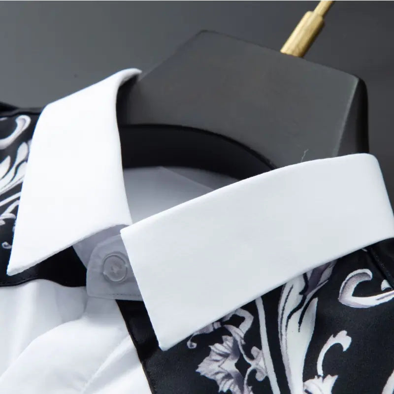 Luxury Palace Style Long Sleeve Patchwork