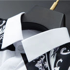 Luxury Palace Style Long Sleeve Patchwork