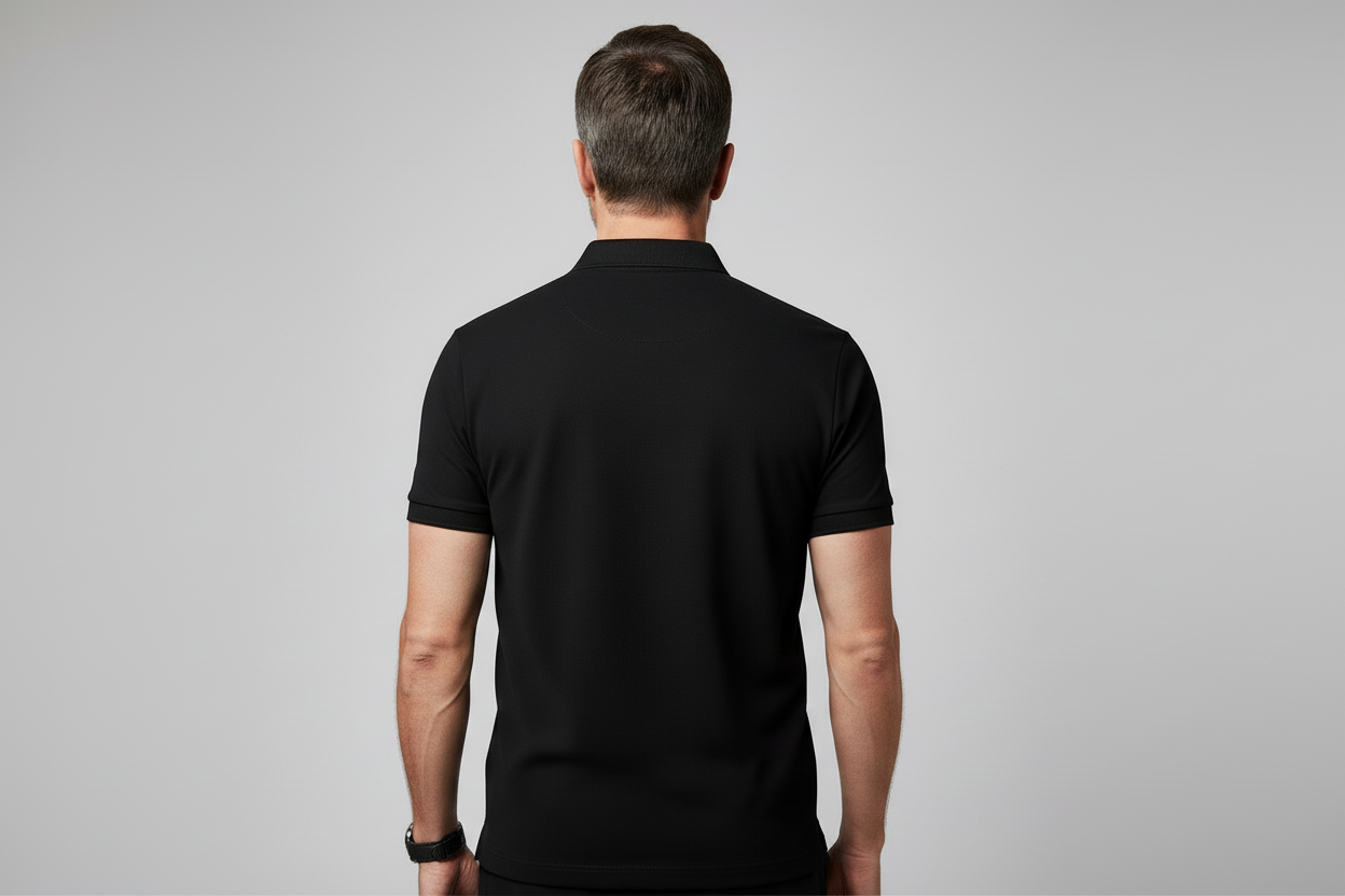 The Gentlemen's Tailored Denim Polo