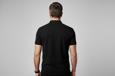 The Gentlemen's Tailored Denim Polo
