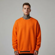 The Luxe Cotton Velvet-Lined Sweater
