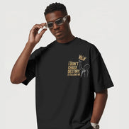VACANCY Oversized Shirt - I DON'T CHASE DESTINY.
