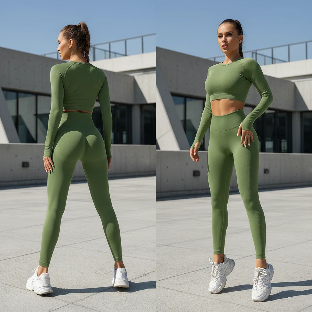 The Sculpting Seamless High-Waist Leggings