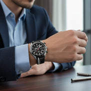 The Sporty Silicone Chronograph