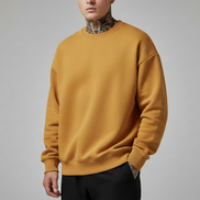 The Luxe Cotton Velvet-Lined Sweater