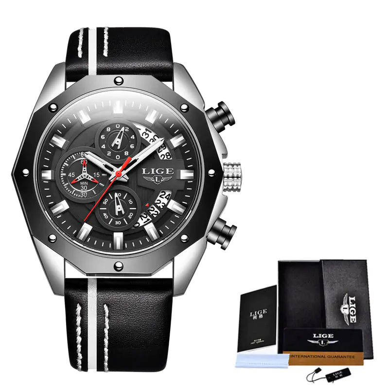 The Sporty Silicone Chronograph
