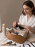 The Elegant Voyager Makeup Organizer