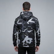 The Autumnal Camouflage Unisex Hooded Jacket